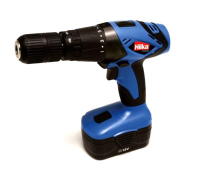 Hilka - PTCHD182 18V Cordless Hammer Drill with Extra Battery